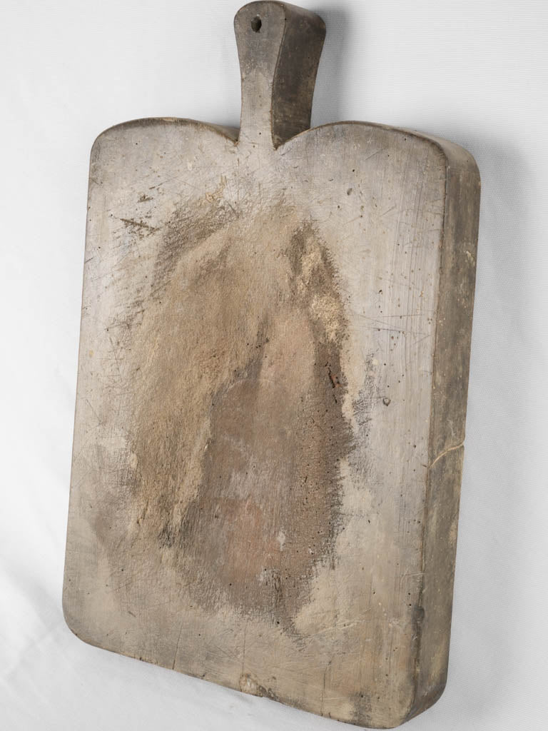 Rustic walnut French cutting board