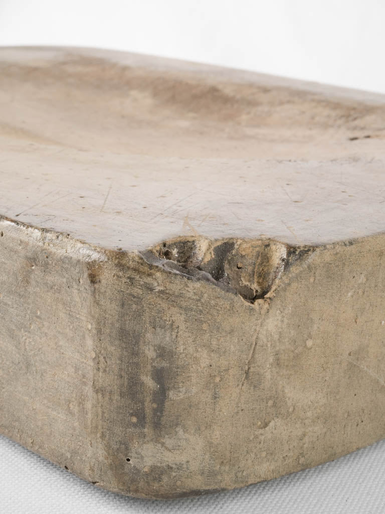 Handcrafted aged walnut cutting board