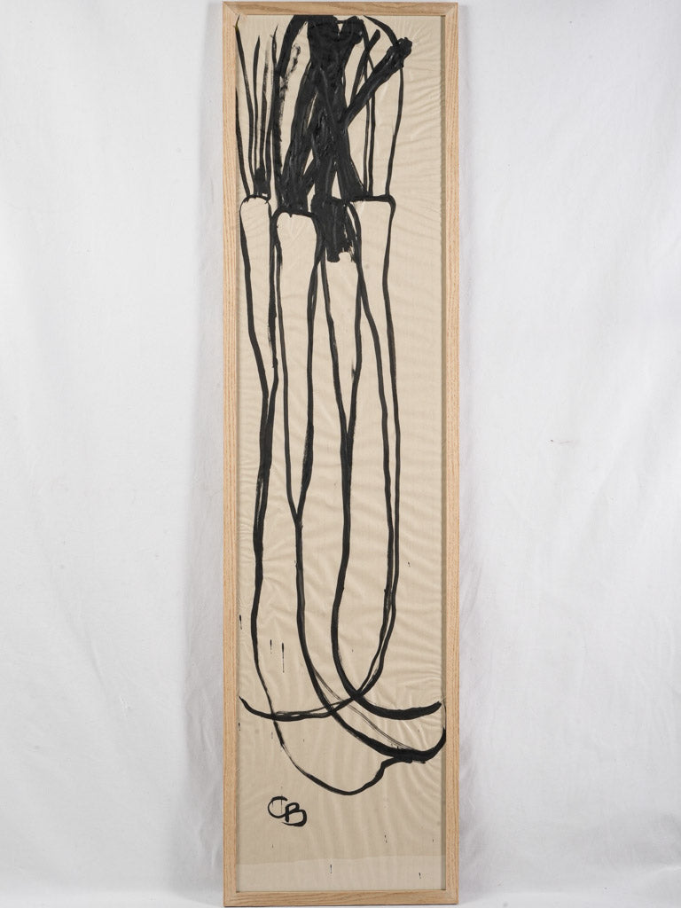 Abstract minimalist art piece