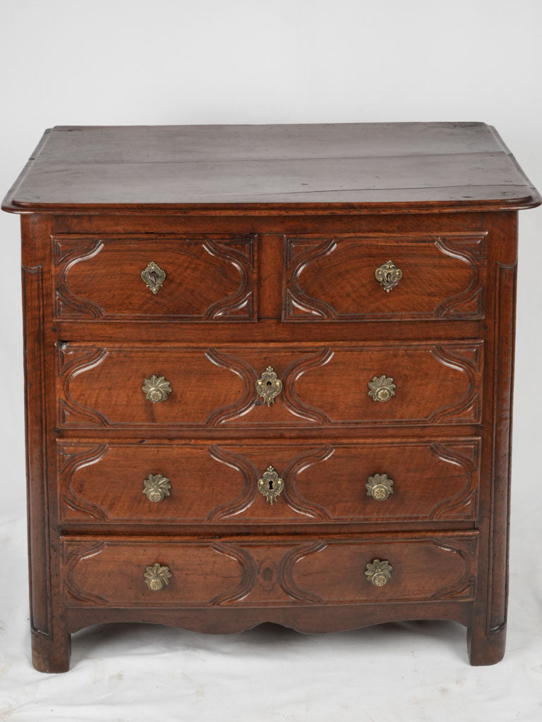 Elegant 17th century small French commode