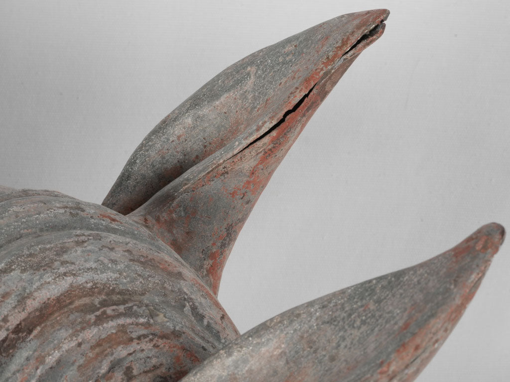 Intricately Detailed, French Zinc Horse Head
