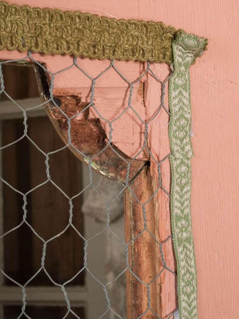 Softly weathered French pantry cupboard