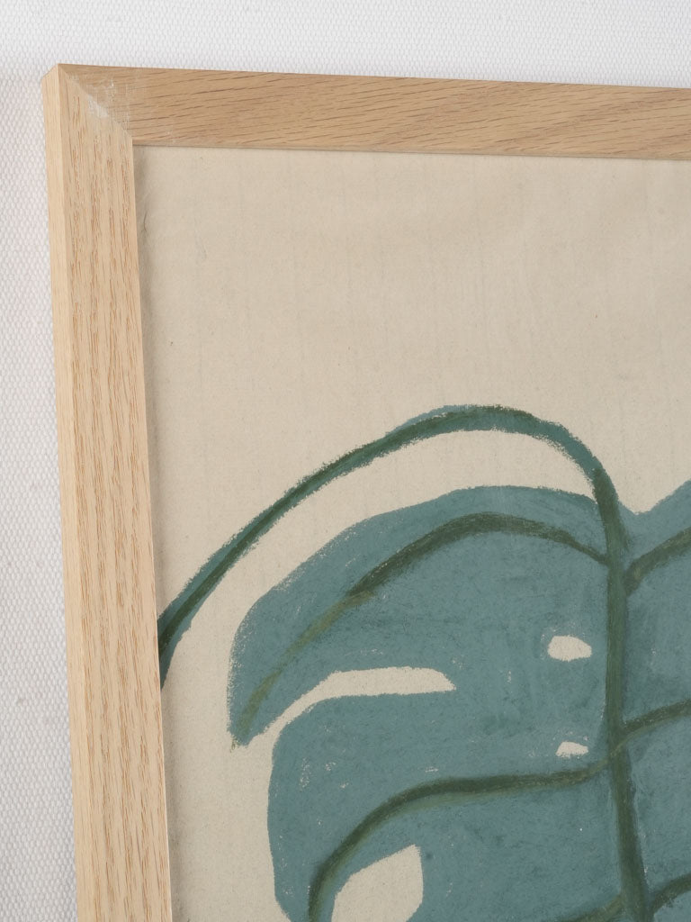 Elegant pastel botanical painting