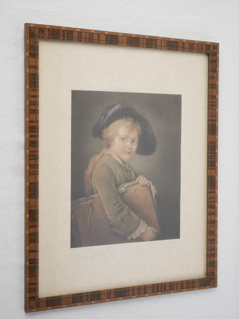 Charming period-inspired art print