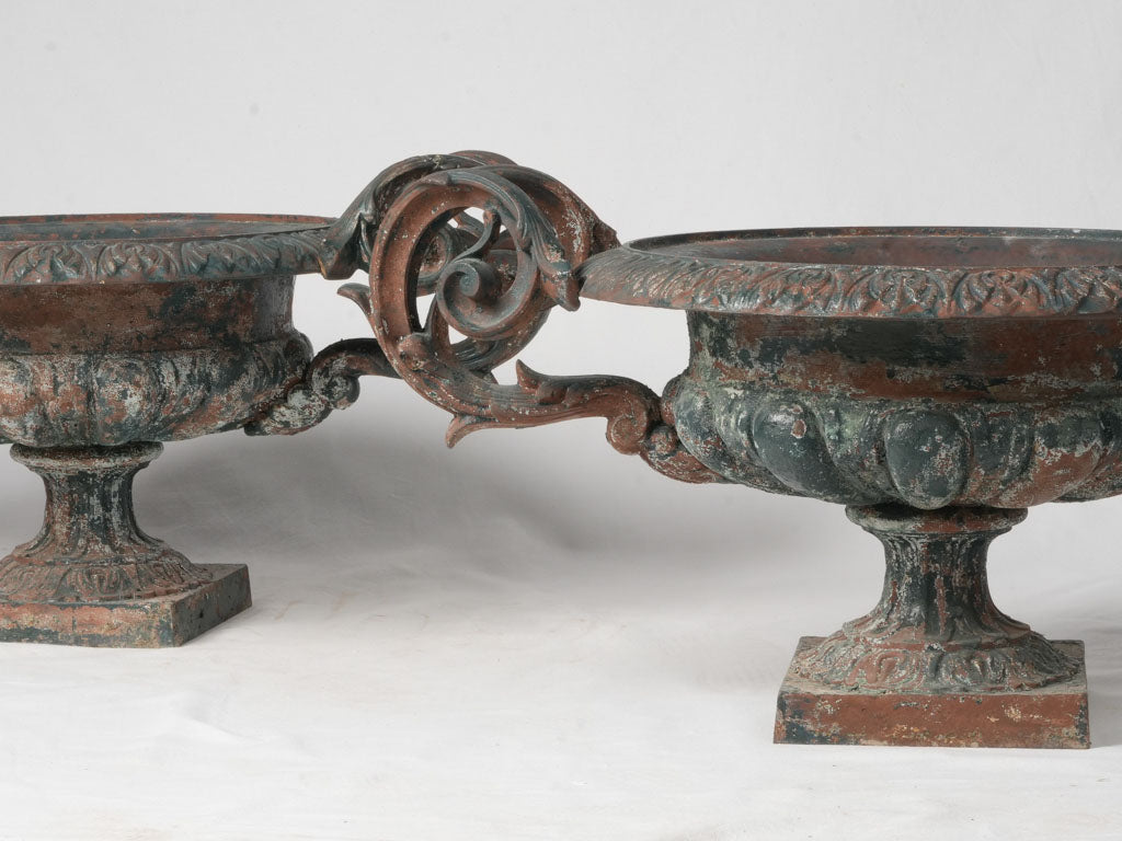 Antique French garden planters