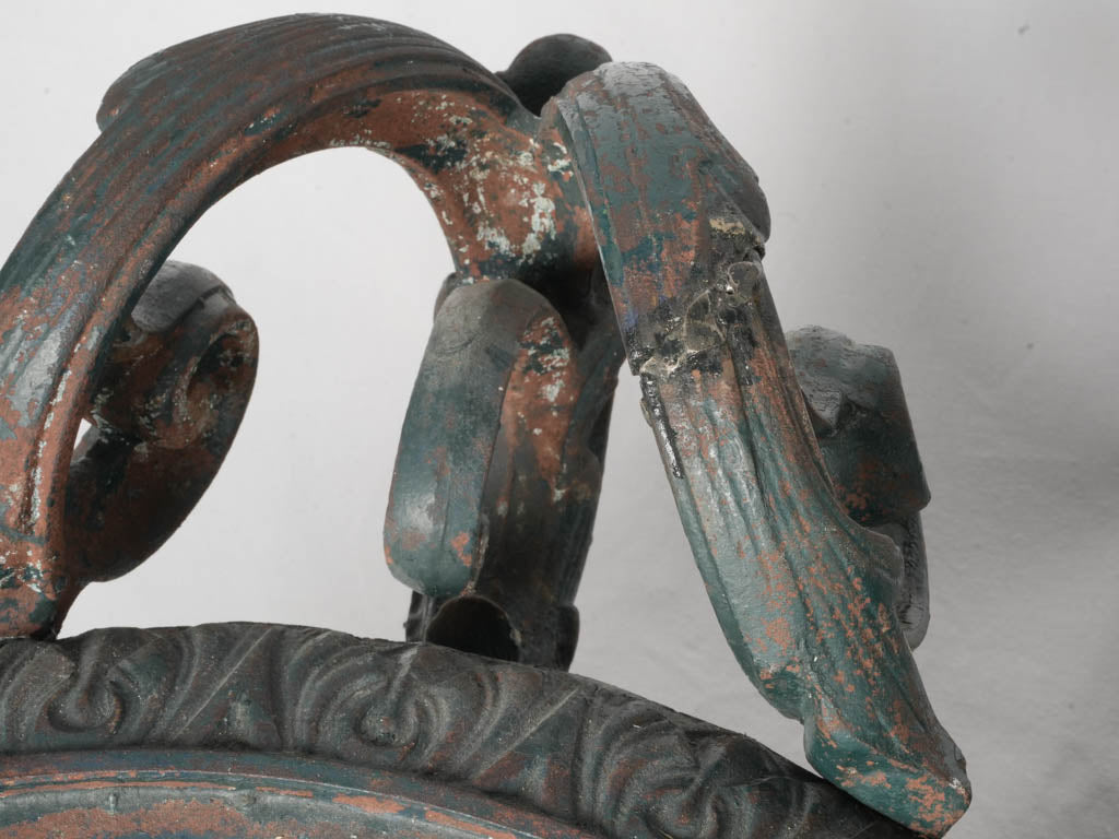 Ornamental cast iron garden planters