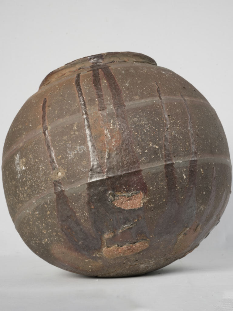 19th Century Rustic Earthenware Pot