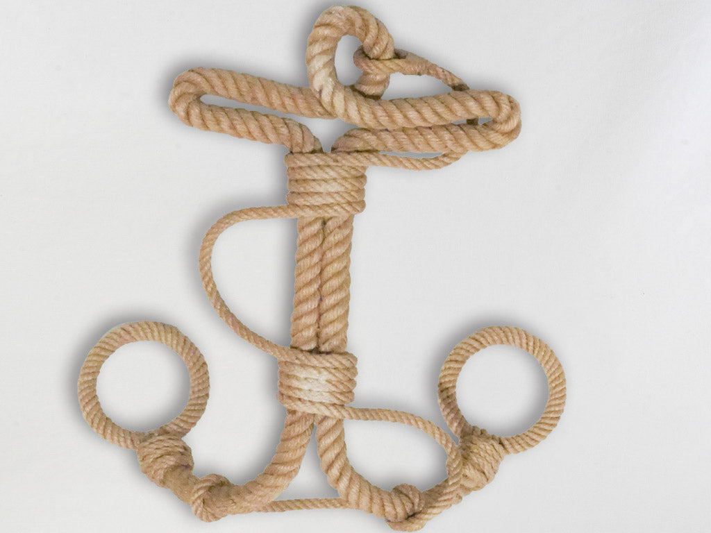 Textured aesthetic rope mirror set