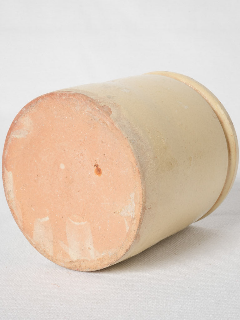 Classic time-aged French salt cellars