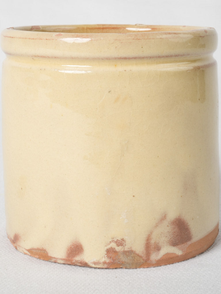 Aged time-honored French condiment vessels