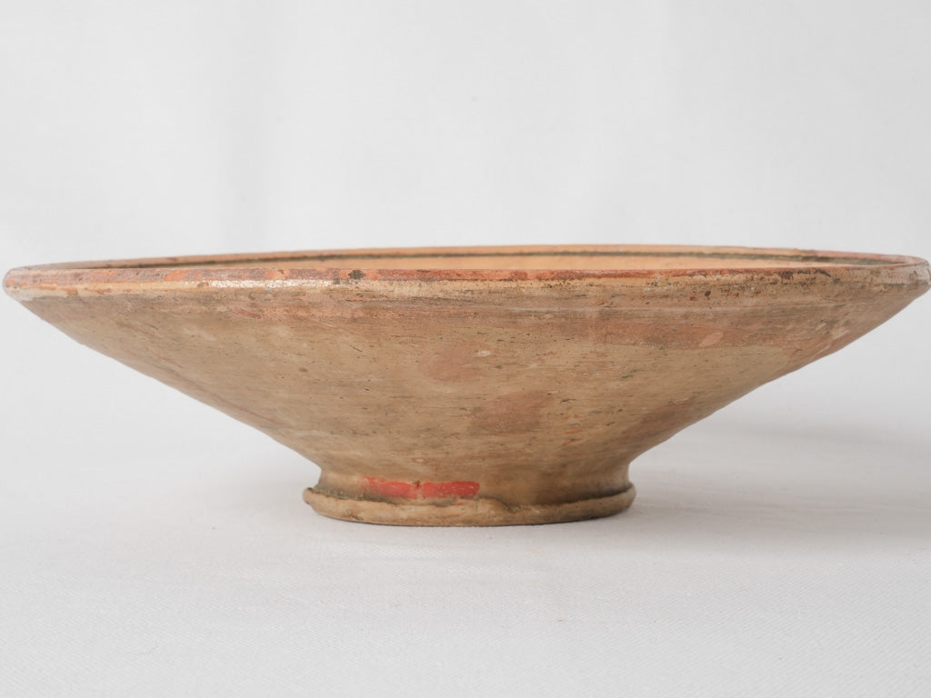 Traditional Provencal terracotta glazed pottery
