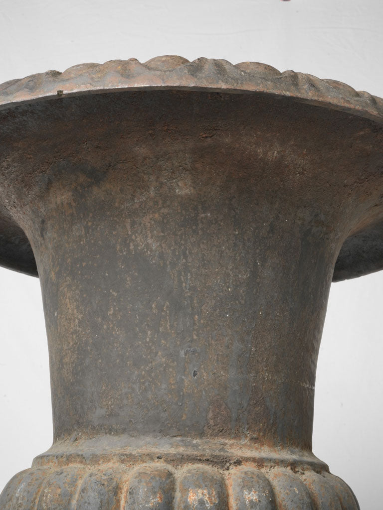 Large flaring rim planter  