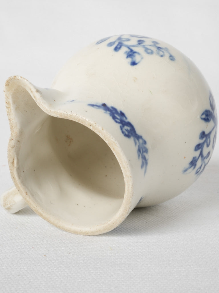 Timeless French porcelain milk pitcher