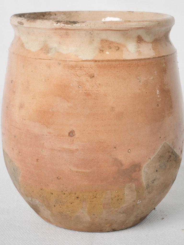 French earthy terracotta flower vase