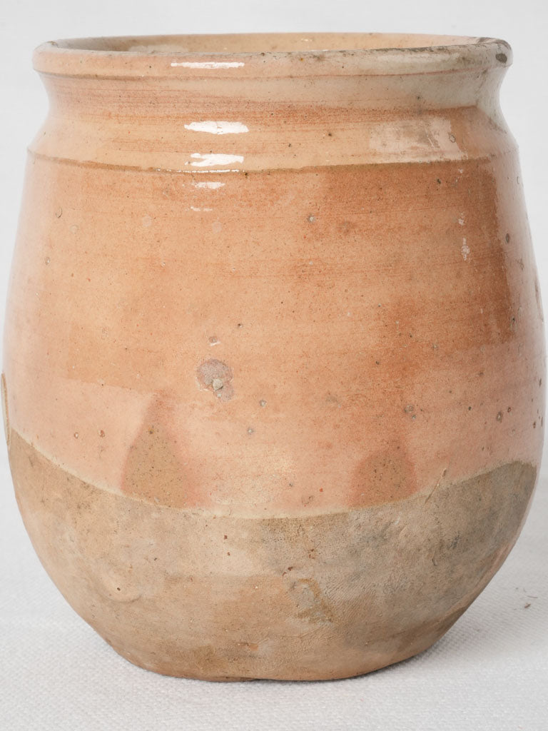 Antique Provençal glazed honey pot