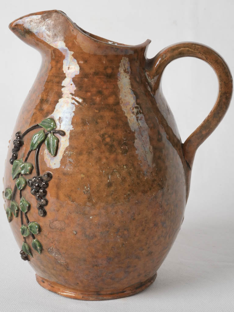 Delightful vintage ceramic Savoyard pitcher