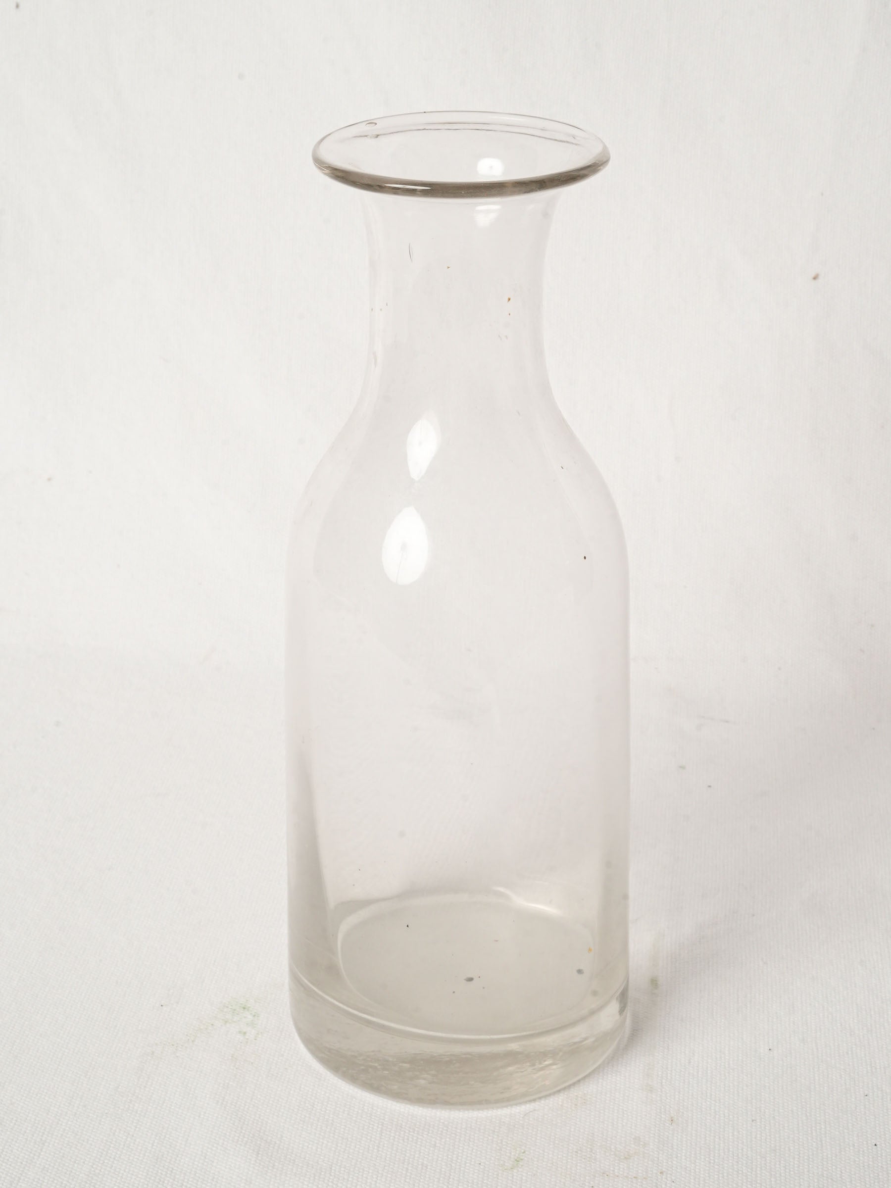 Vintage French Blown Glass Carafe 12¼"