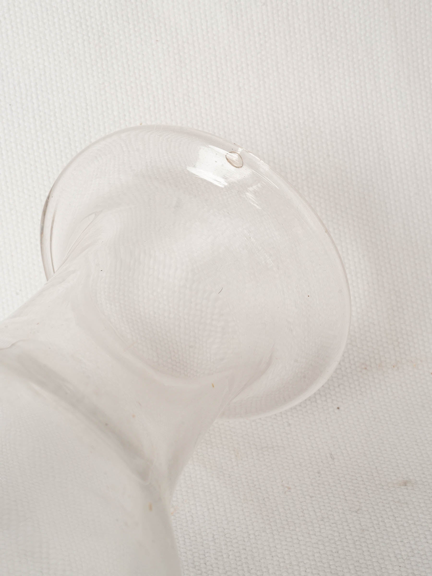 Vintage French Blown Glass Carafe 12¼"