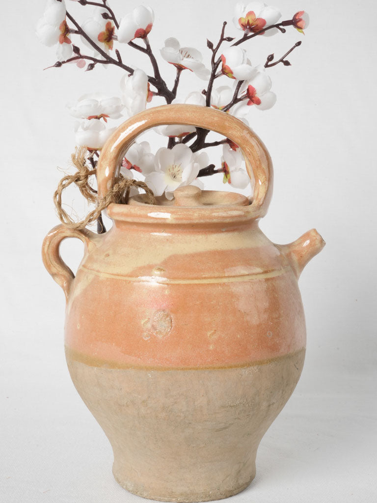 Vintage Pale Yellow Ewer