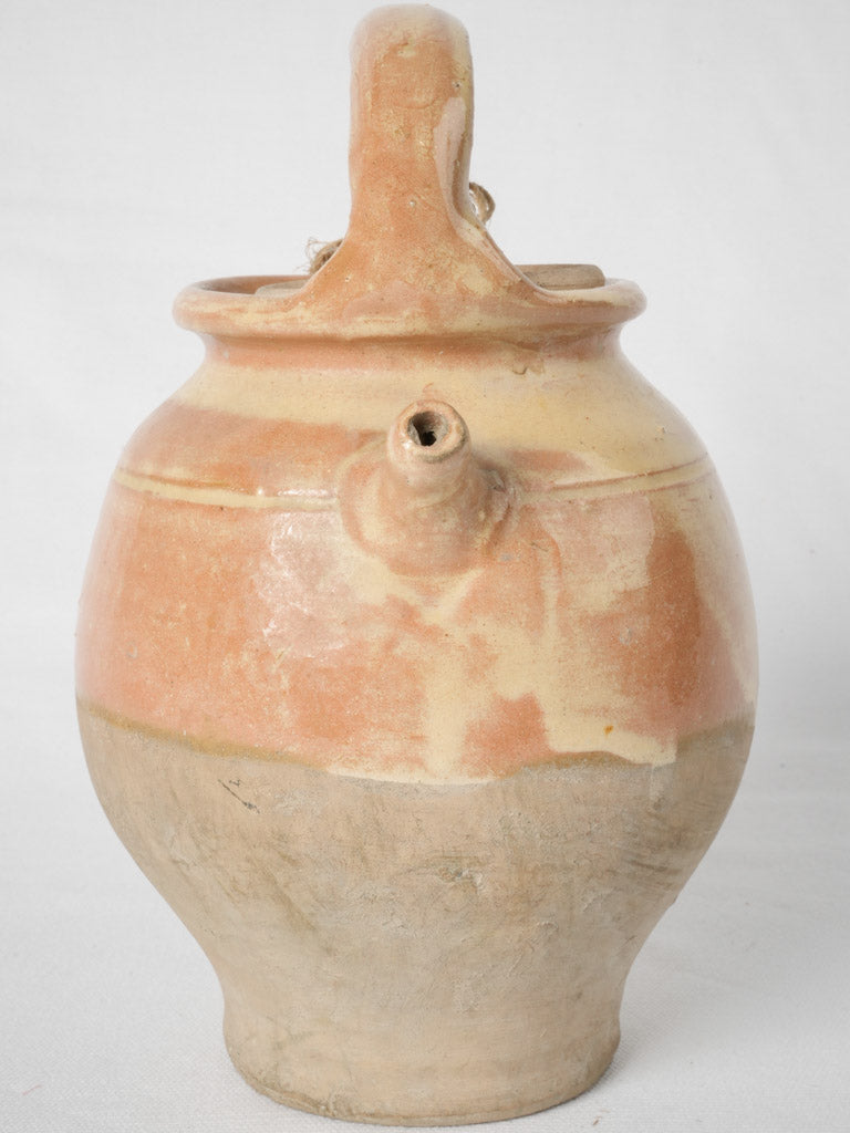 Orange Glazed Water Jug