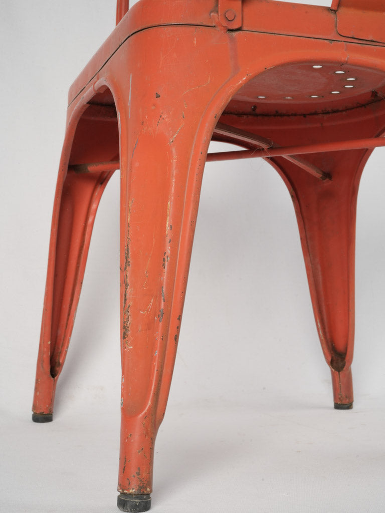 Classic French Tolix Bistro Armchairs
