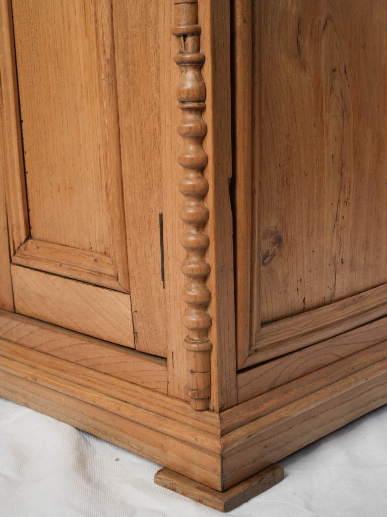 Refined blush marble cabinet