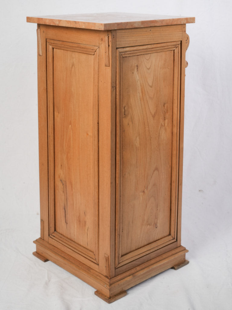Solid oak bedside cabinet