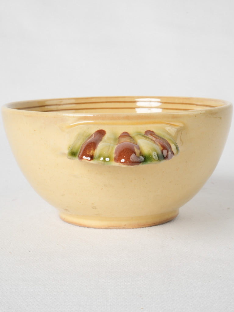Drôme region floral soup bowl
