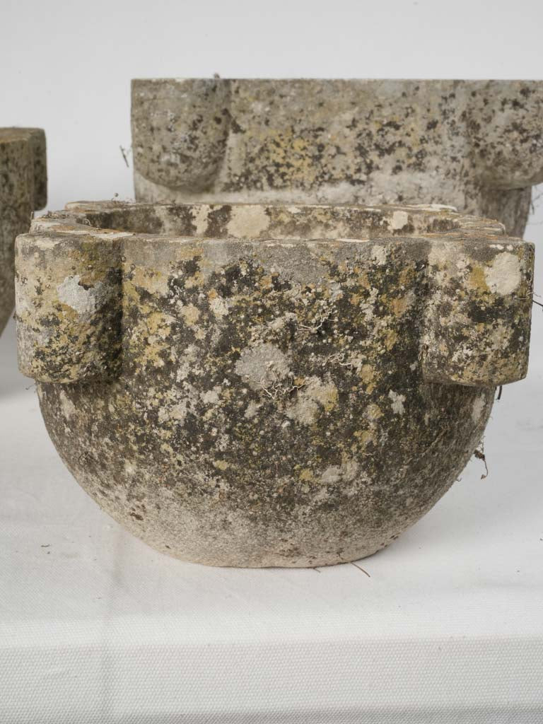 Traditional, Substantial French Stone Mortars