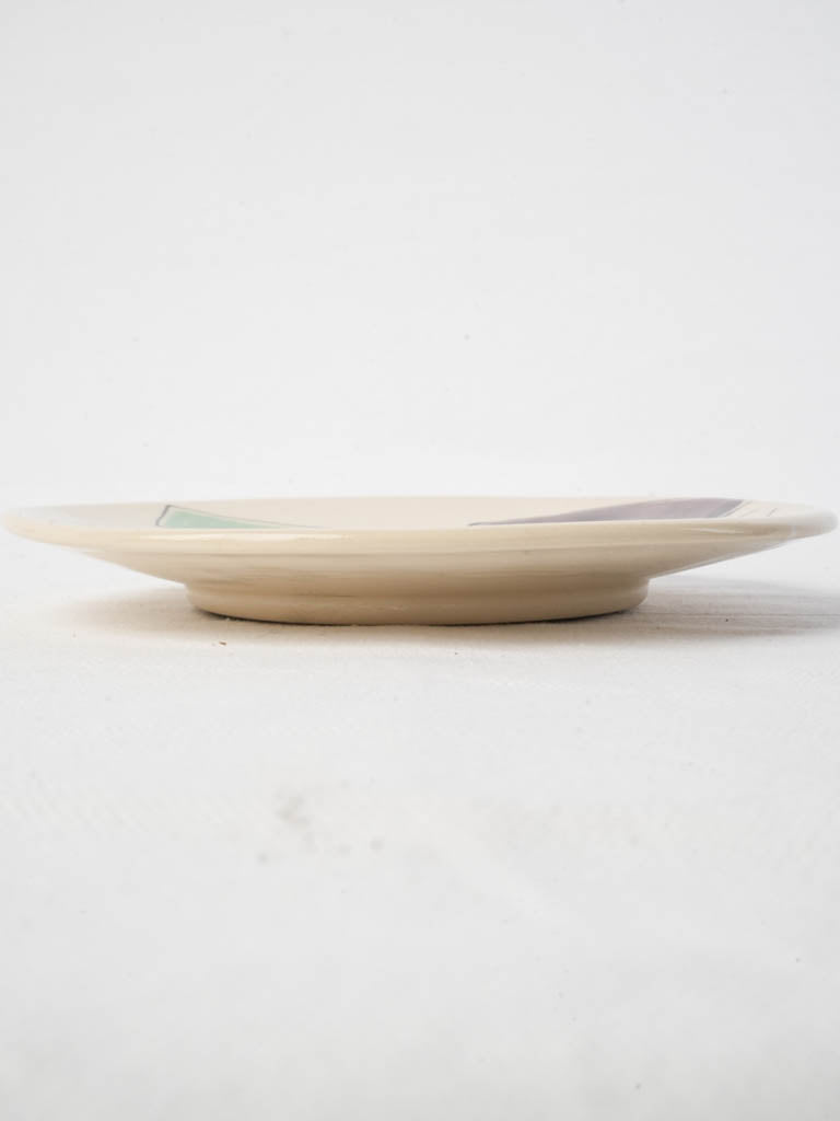 Glossy artistic serving dish