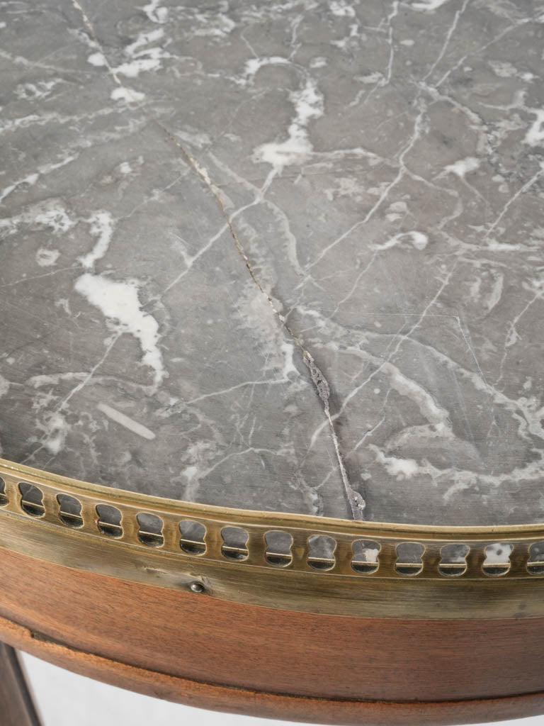 Understated elegant sofa side table