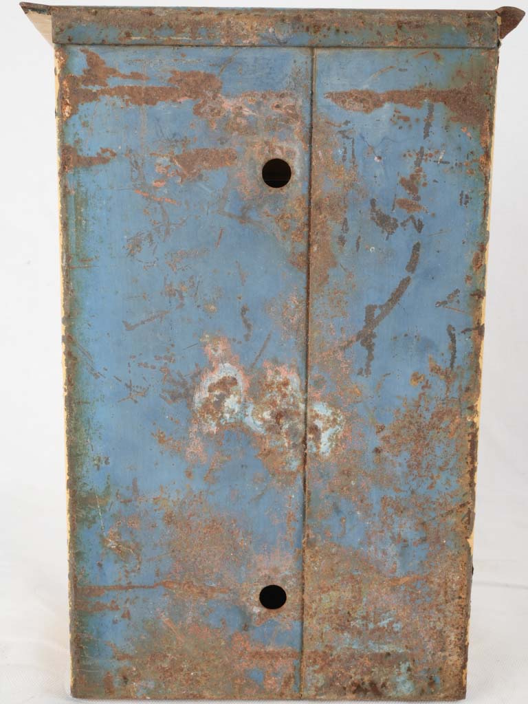 Antique French Postbox - Yellow 15"