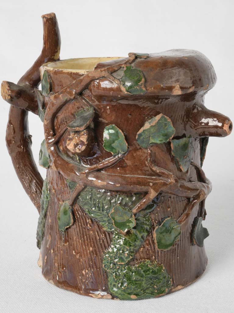 Antique ceramic pitcher from Isère