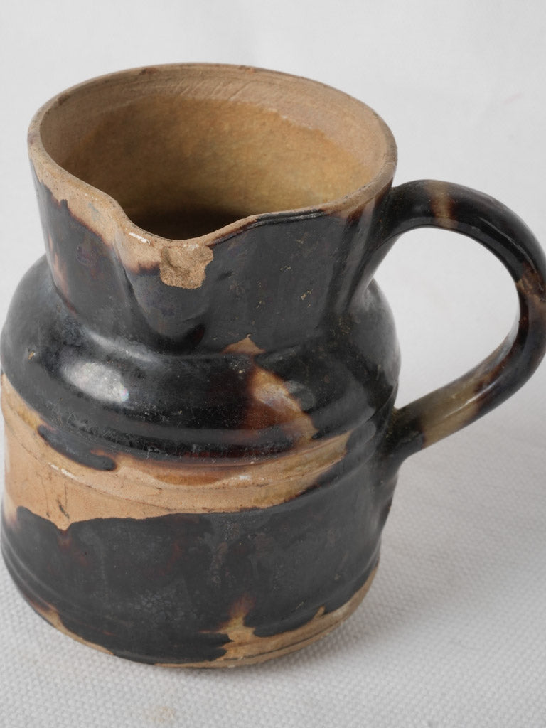 Beautiful glazed French coffee pot