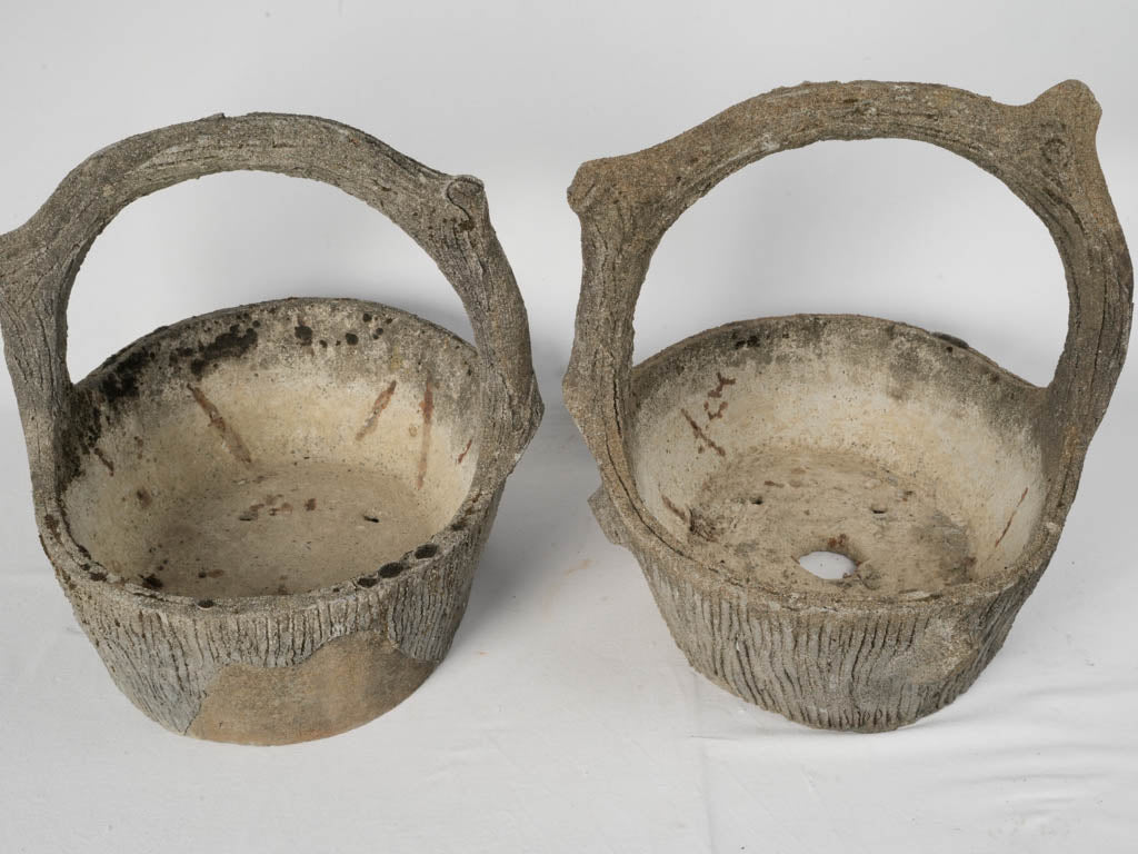 Decorative and rustic garden planters