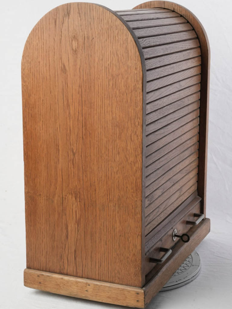 Charming oak stationery cabinet