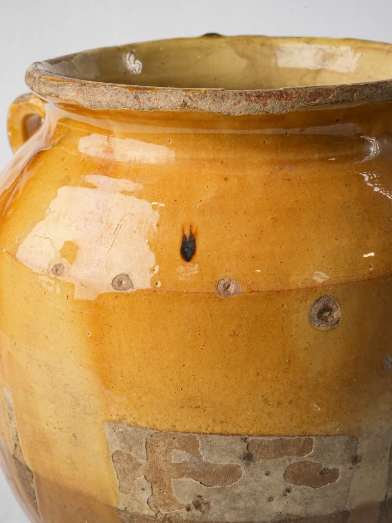 Textured French country confit