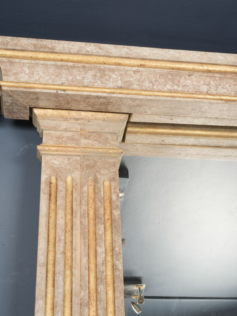 Elegant gilt accent mirrors