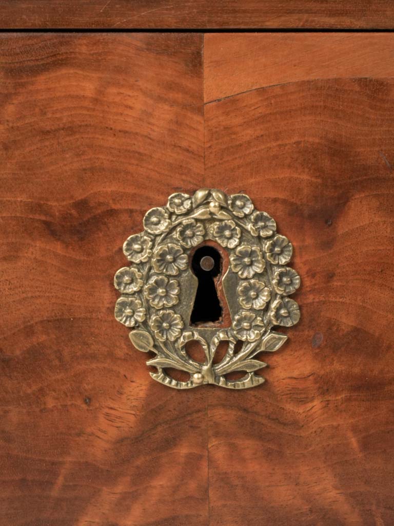 Traditional floral motif chest