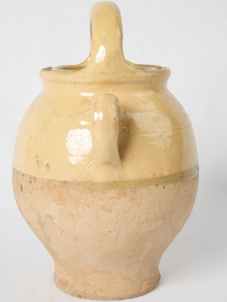 Aged terracotta decorative jug