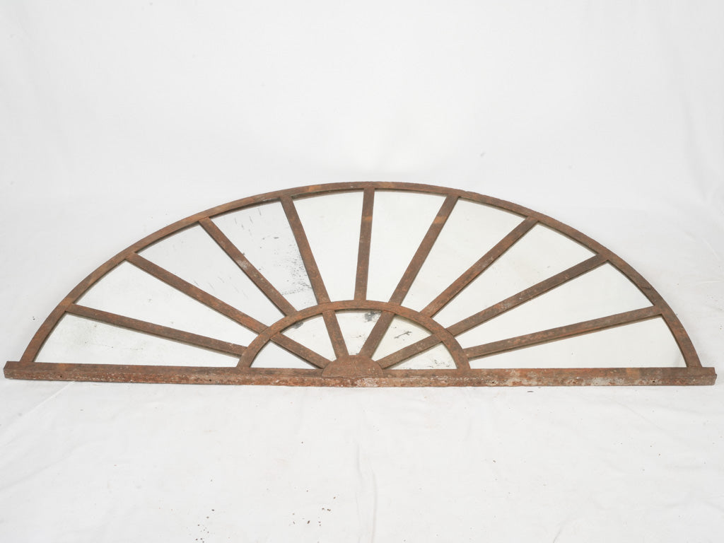 Vintage French architectural mirror  