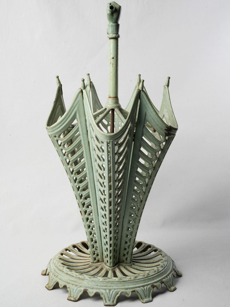 Sculptural hand detail umbrella stand