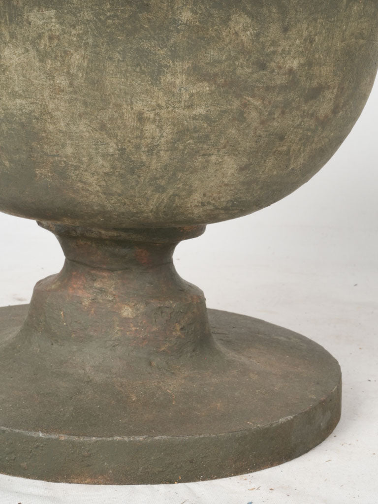 Distinctive antique iron planter