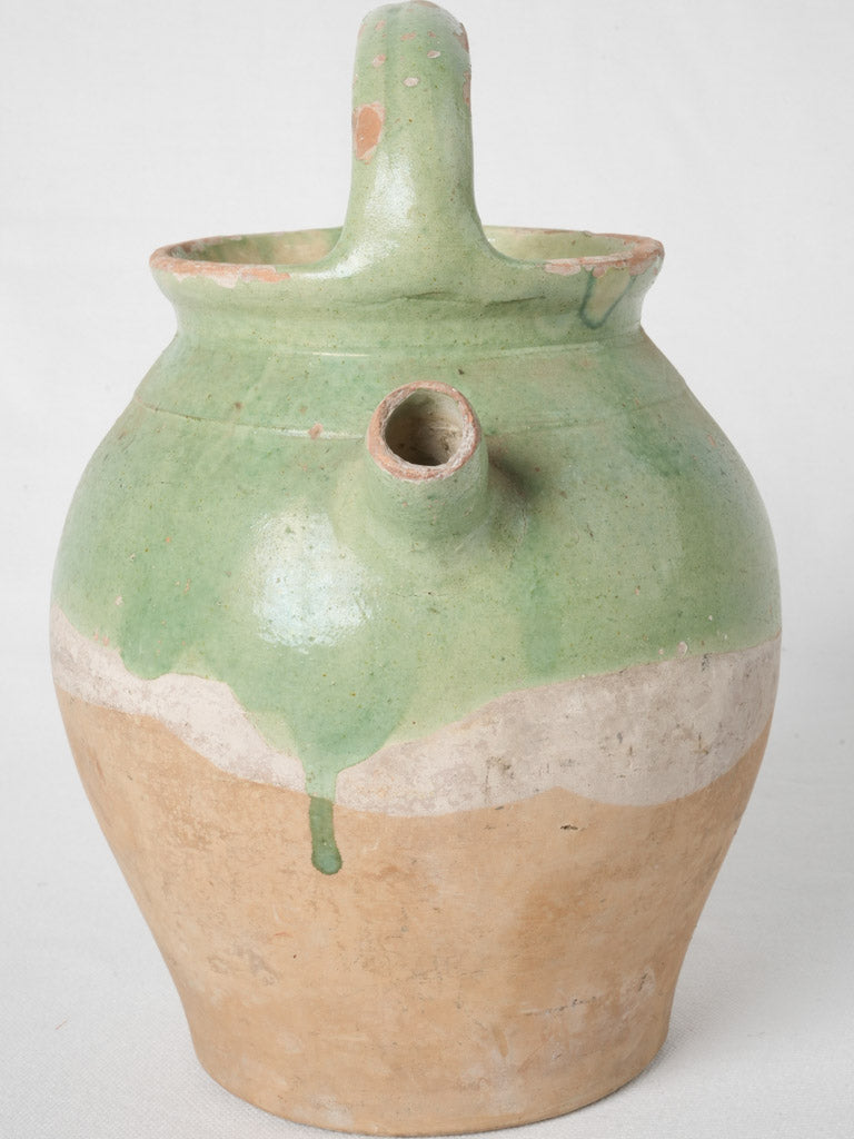 Late 19th-century Provençal glazed jug