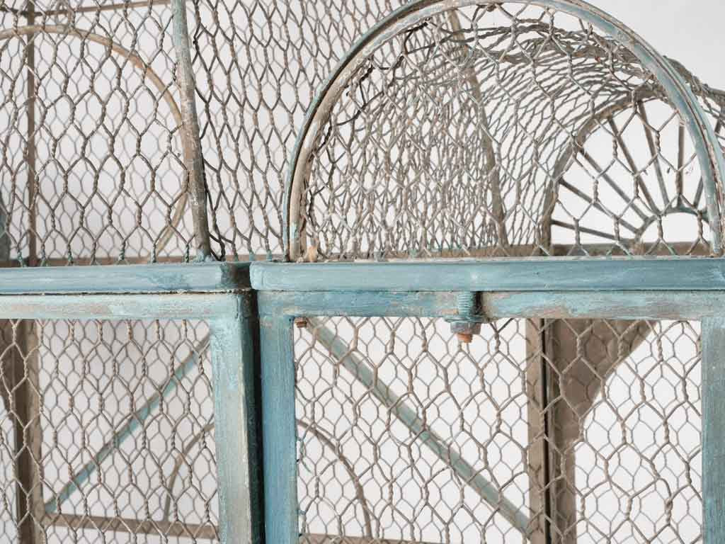 Huge Napoleon III antique French birdcage 59"