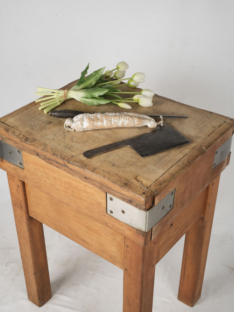 Antique stylish kitchen workstation