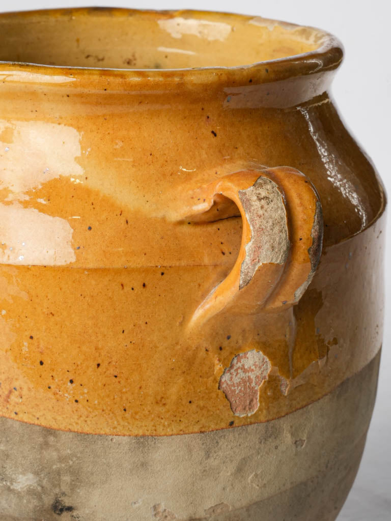 French patina-style pottery decoration