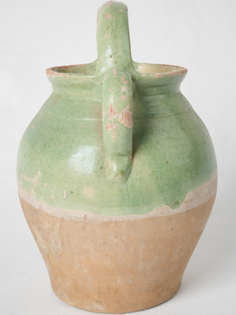 Classic Provence-style terracotta water pitcher