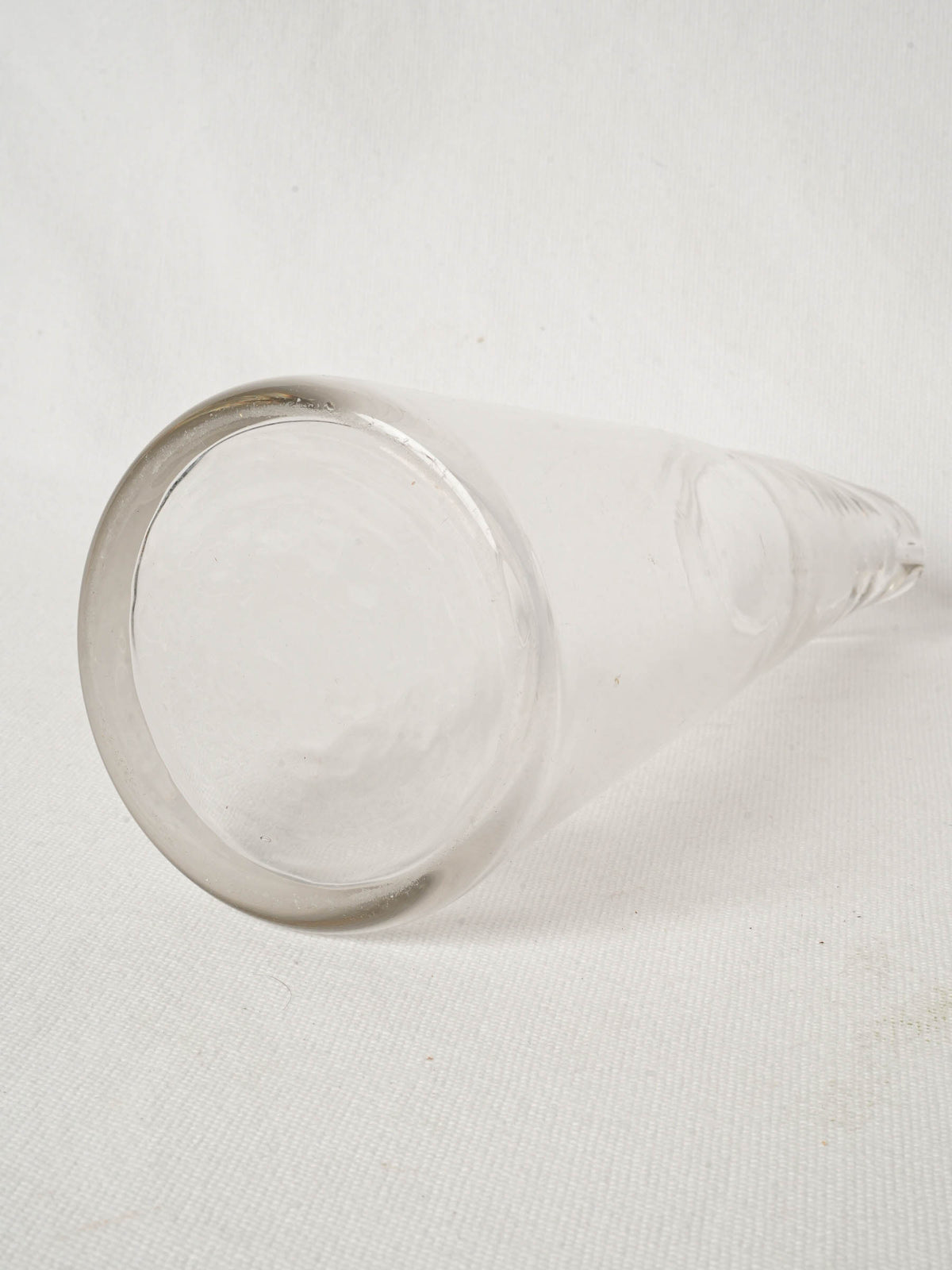 Vintage Blown Glass Carafe with Beak 10¼"