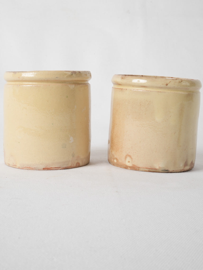Charming mid-century floral vases